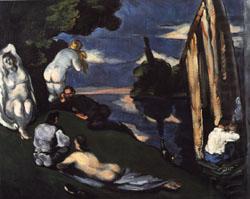 Pastoral(Idyll), Paul Cezanne